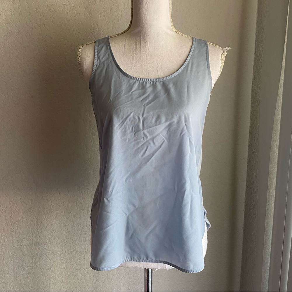 Banana Republic Factory Light Blue Tank Top